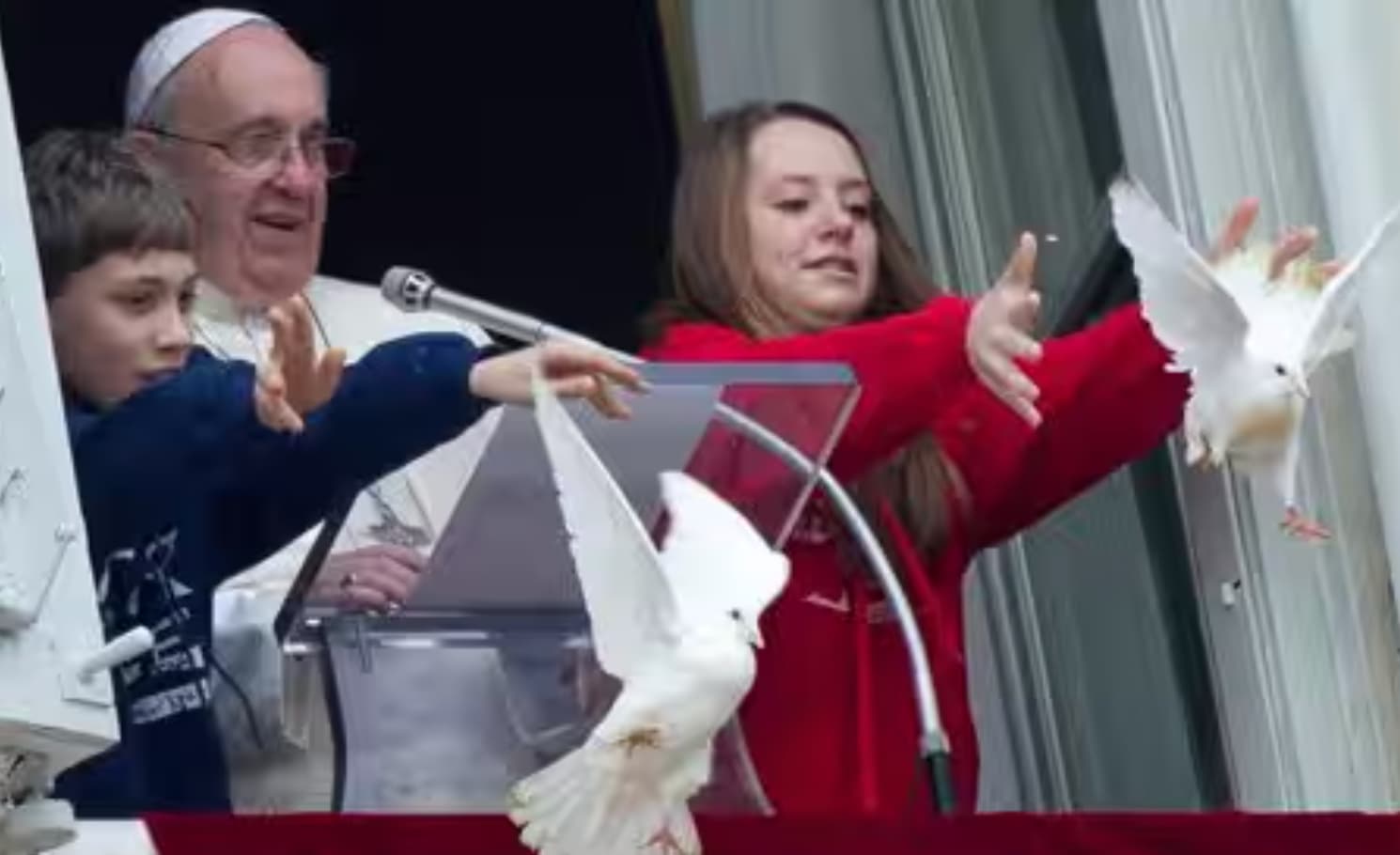 “In 2014, Pope Francis released doves in the Vatican to symbolize his hopes for peace in the world. As soon as the doves began to fly, a seagull and a crow swooped down and attacked them in front of everyone.”